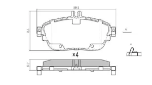 ד.ב קד'  מרצדס E-CLASS י  176 מ11 B-CLASS  242 246 CLA 117 -19